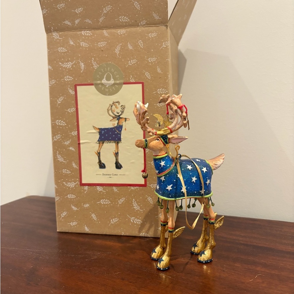 Patience Brewster MacKenzie-Childs Dash Away Comet Reindeer Figure
